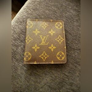 Authentic Rare Louis Vuitton‎ vintage men’s Brown Monogram card/wallet clean EUC